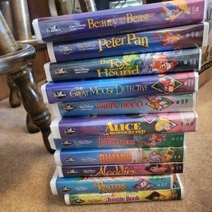 Disney Black Diamond vhs tapes